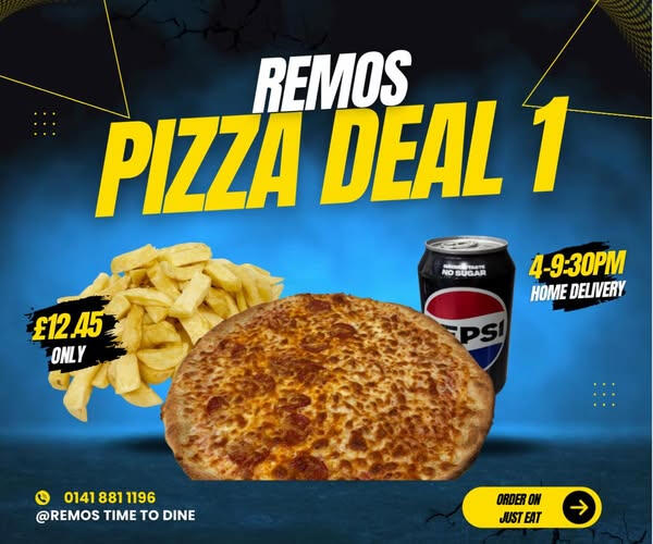 Remo's: Pizza Deal - Social Media Post